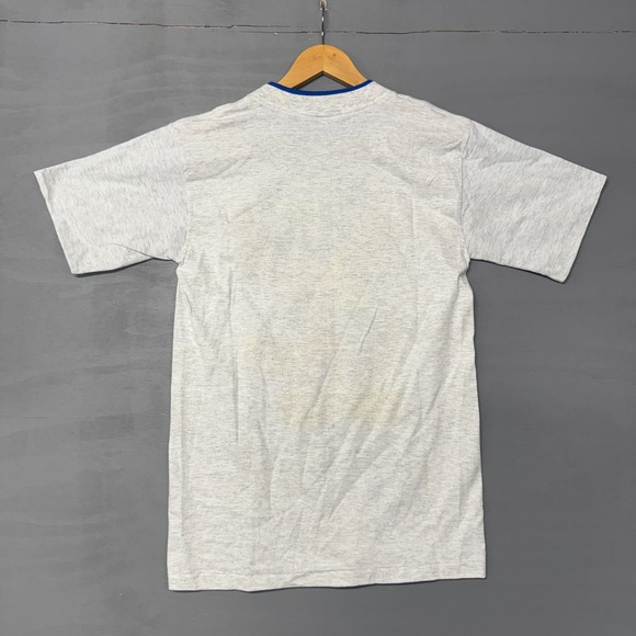 Vintage Mickey Mouse T-Shirt Grey Boca Raton Florida International Flag Medium - Picture 3 of 7